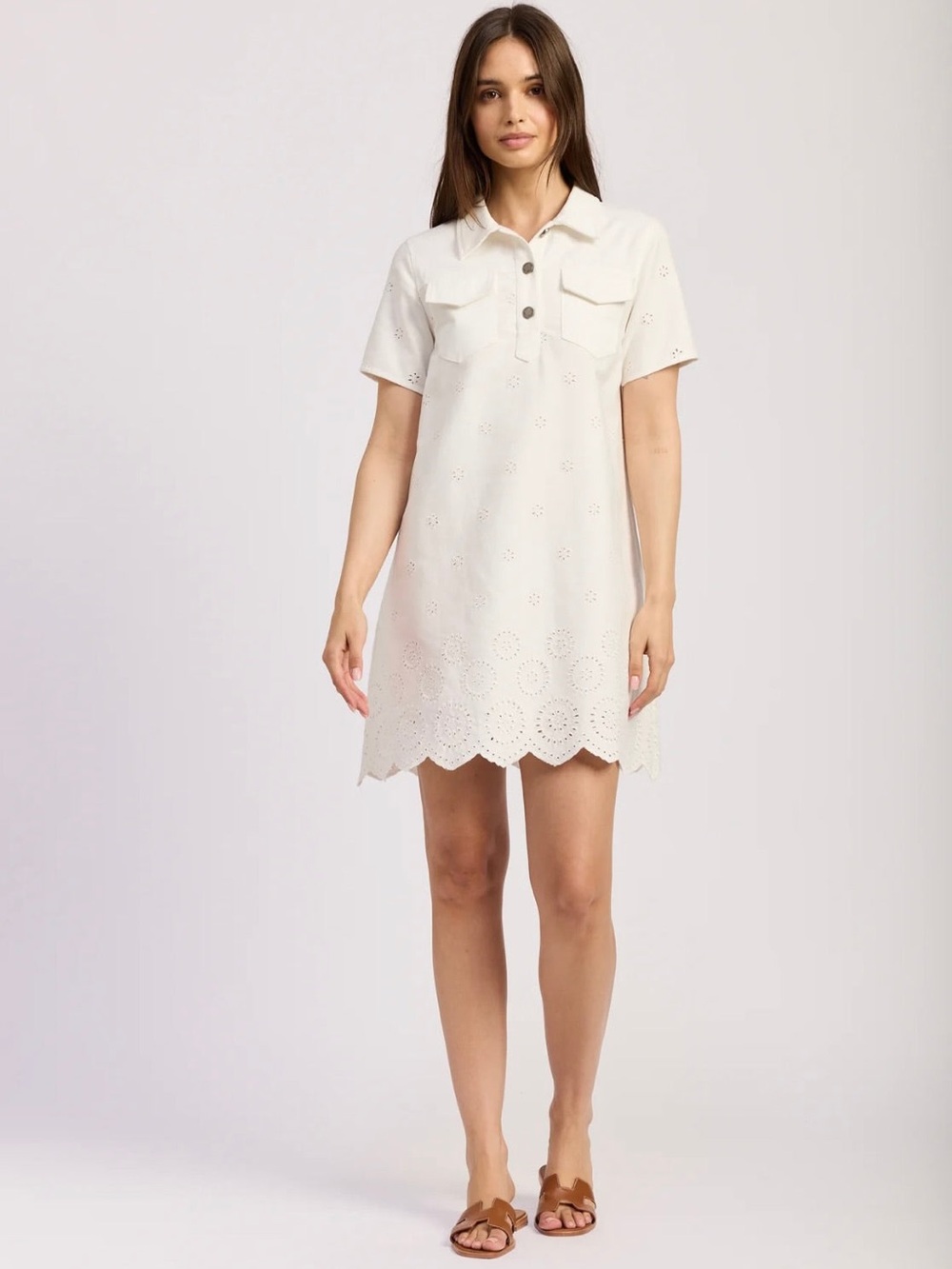 ❤️En Saison Courtney Mini Collared Dress❤️